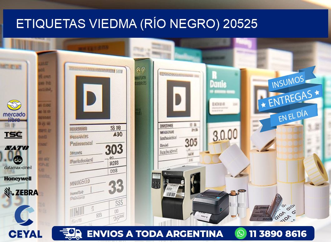 ETIQUETAS VIEDMA (RÍO NEGRO) 20525