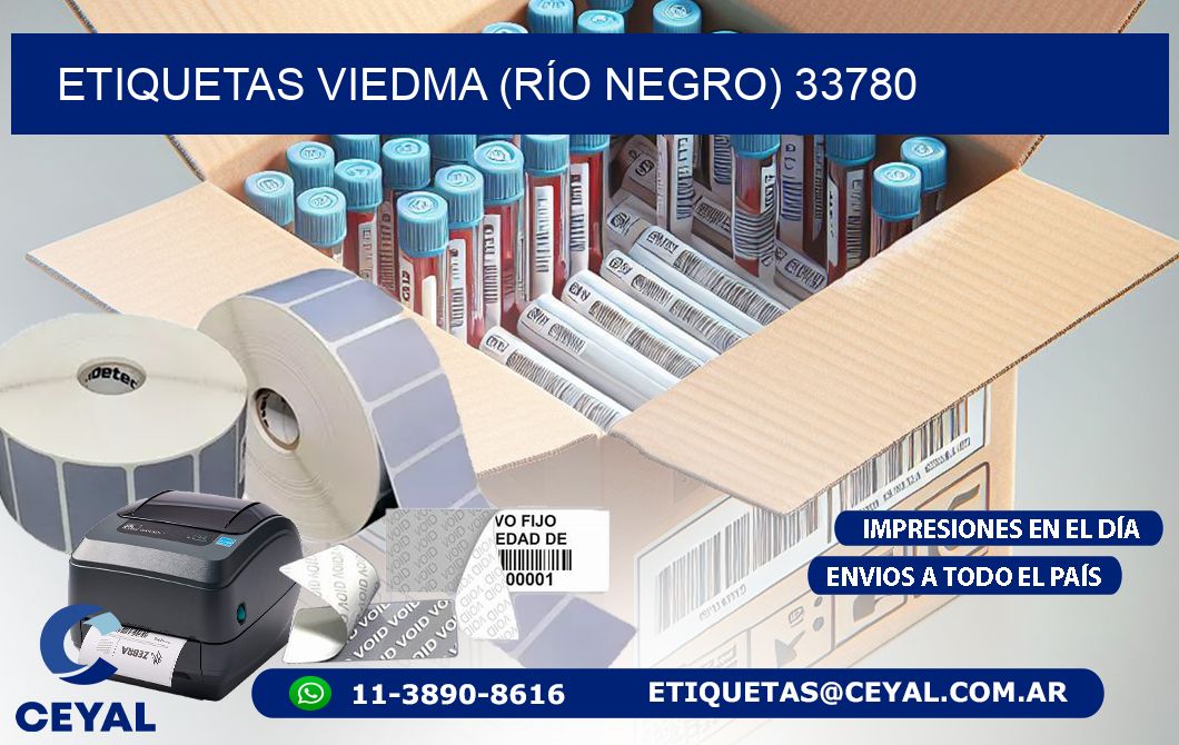 ETIQUETAS VIEDMA (RÍO NEGRO) 33780