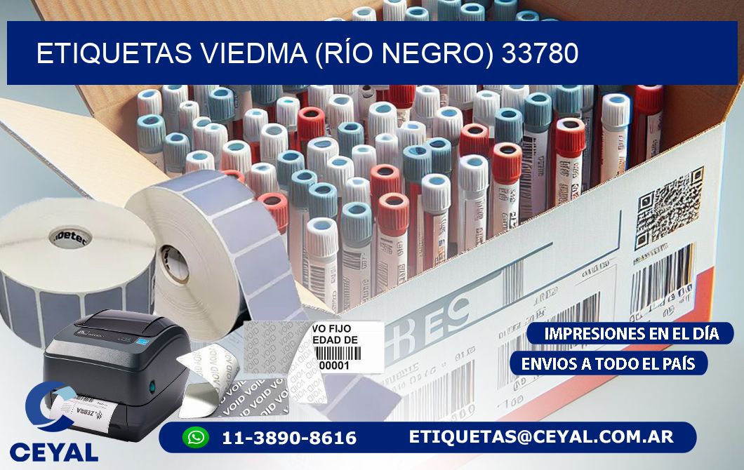 ETIQUETAS VIEDMA (RÍO NEGRO) 33780