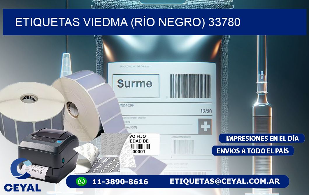 ETIQUETAS VIEDMA (RÍO NEGRO) 33780