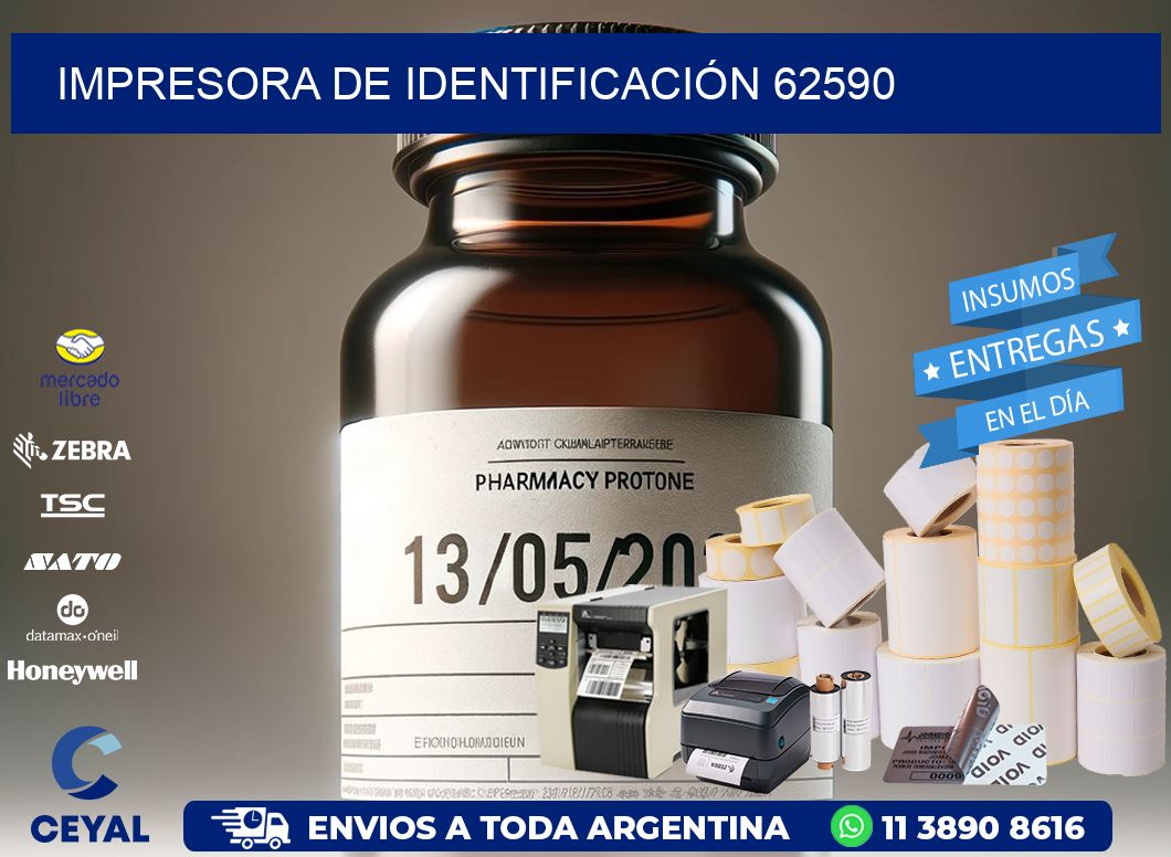 IMPRESORA DE IDENTIFICACIÓN 62590