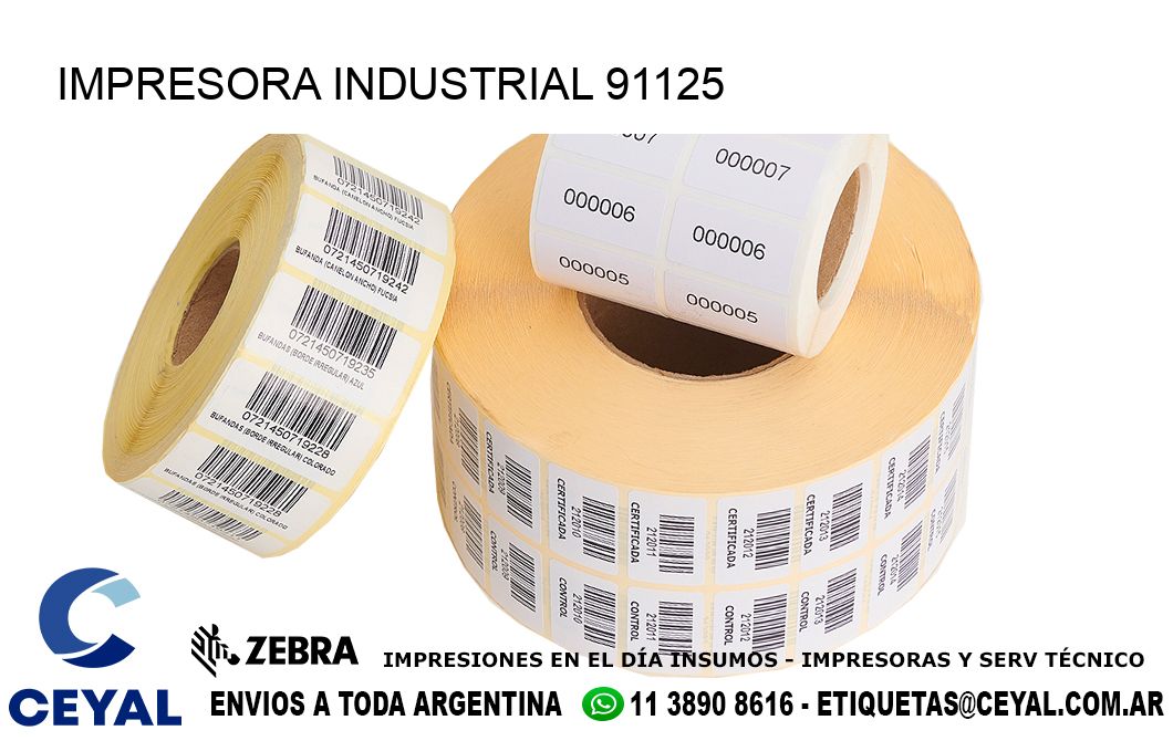 IMPRESORA INDUSTRIAL 91125