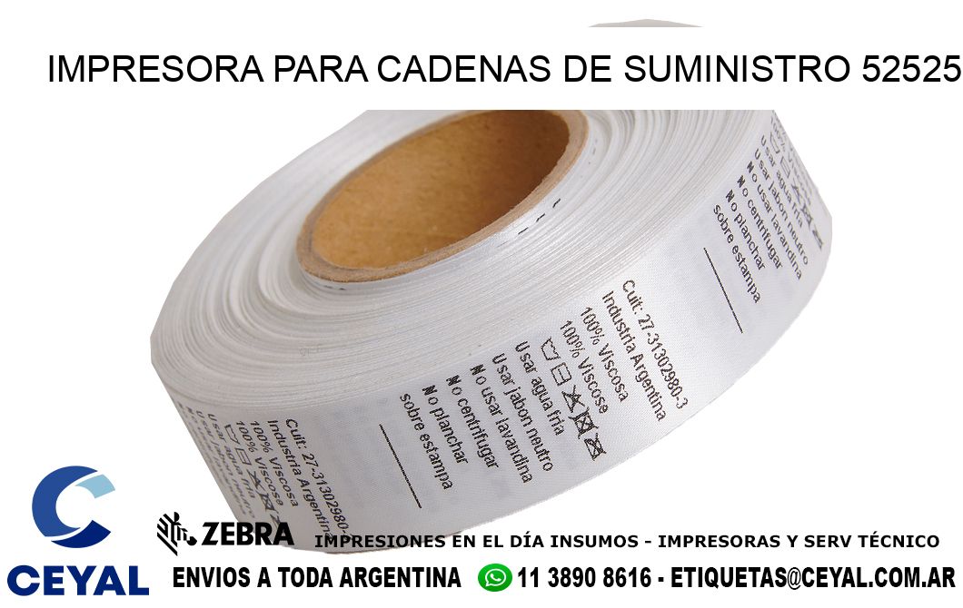 IMPRESORA PARA CADENAS DE SUMINISTRO 52525