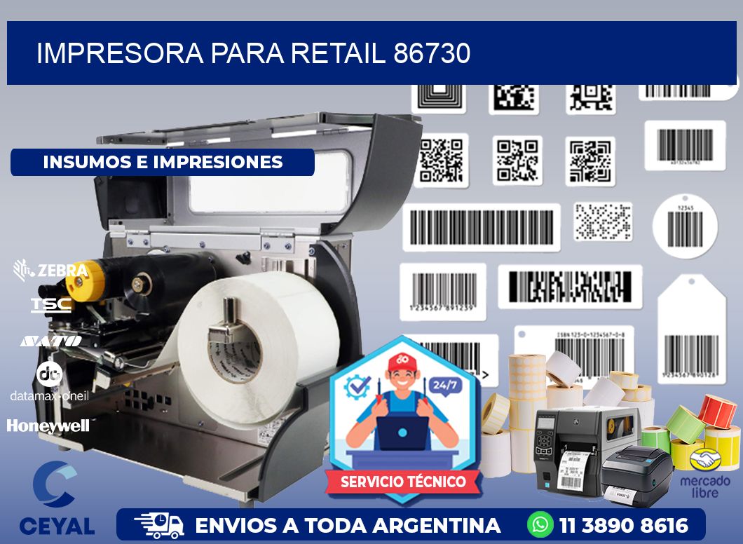 IMPRESORA PARA RETAIL 86730