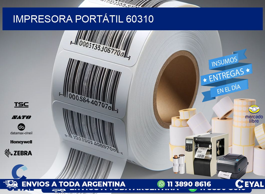 IMPRESORA PORTÁTIL 60310