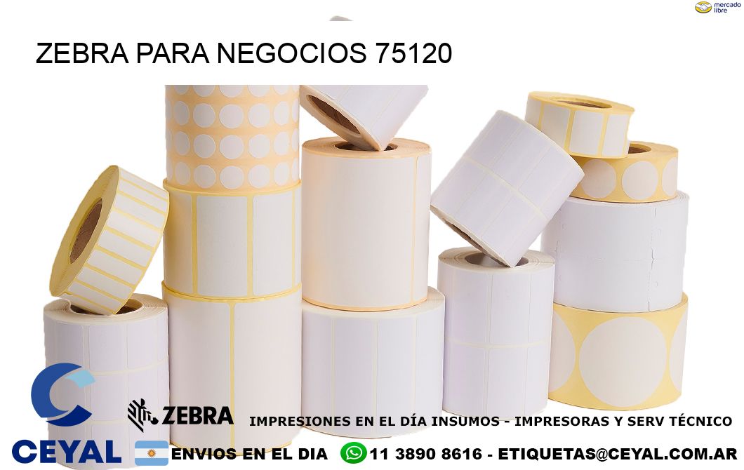 ZEBRA PARA NEGOCIOS 75120